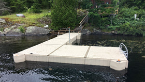   PolyDock floating dock systems, modular, stable, safe and easy to assemble. Post or anchor options available, in stock and ready to ship. Contact Us now! 