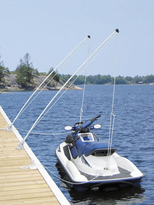 Safety suspend your PWC off of your dock, get a Dock Edge Whip today!