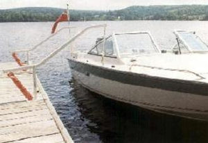 WakeWatchers safely suspend your boat from your dock!